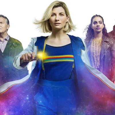 The Cast of Doctor Who Season 12 on a Promotional Poster