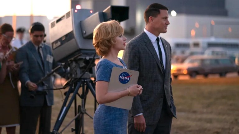 Scarlett Johansson and Channing Tatum in Fly Me to the Moon