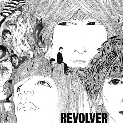 The Beatles Revolver album cover